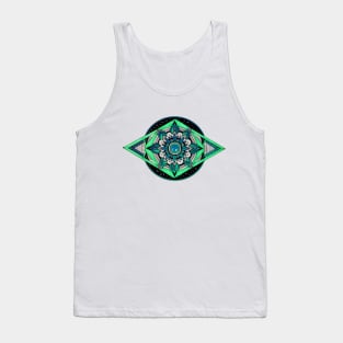 Teal Portal Tank Top